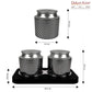 Multipurpose Storage Case (1 tray + 2 Containers)