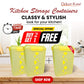 Buy 2 Get 1 Free – 4700 ml Kitchen Storage Container Set | Airtight | Dekor-Kase | BPA Free, Semi Transparent with Clip Lock Lid – Ideal for Rice, Atta, Pulses & More