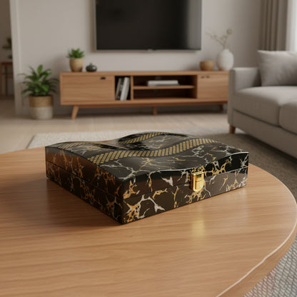 Luxury Remote Control Case (Black)