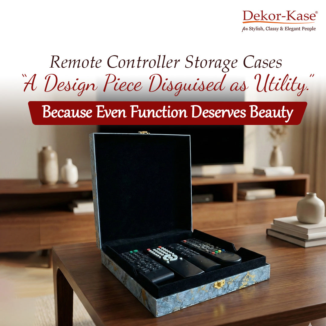 Luxury Remote Control Case (Black)