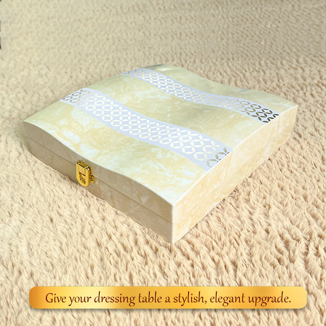 Luxury Cosmetic Cases (Ivory)