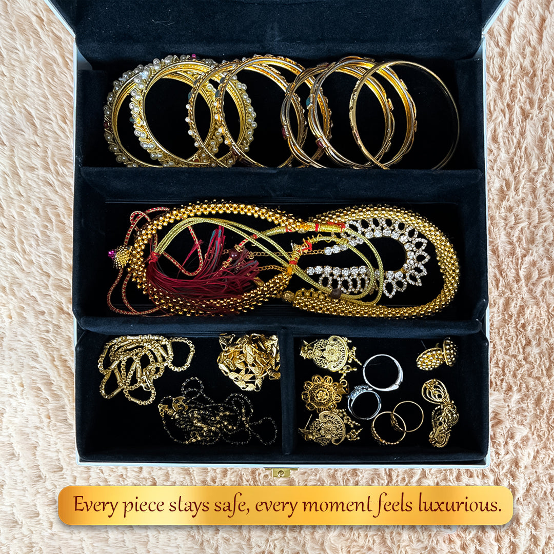 Luxury Personal Jewellery Case (Copper)