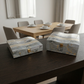 Set of 2 Pieces : (S01,P001,GreyMrbl)