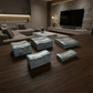Set of 5 Pieces : (S01,P001,GreyMrbl)