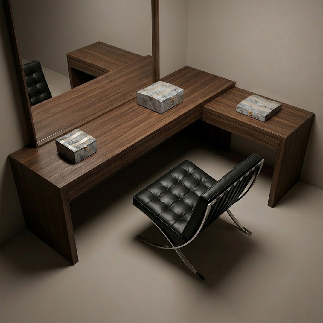 Set of 3 Pieces : (S01,P001,GreyMrbl)