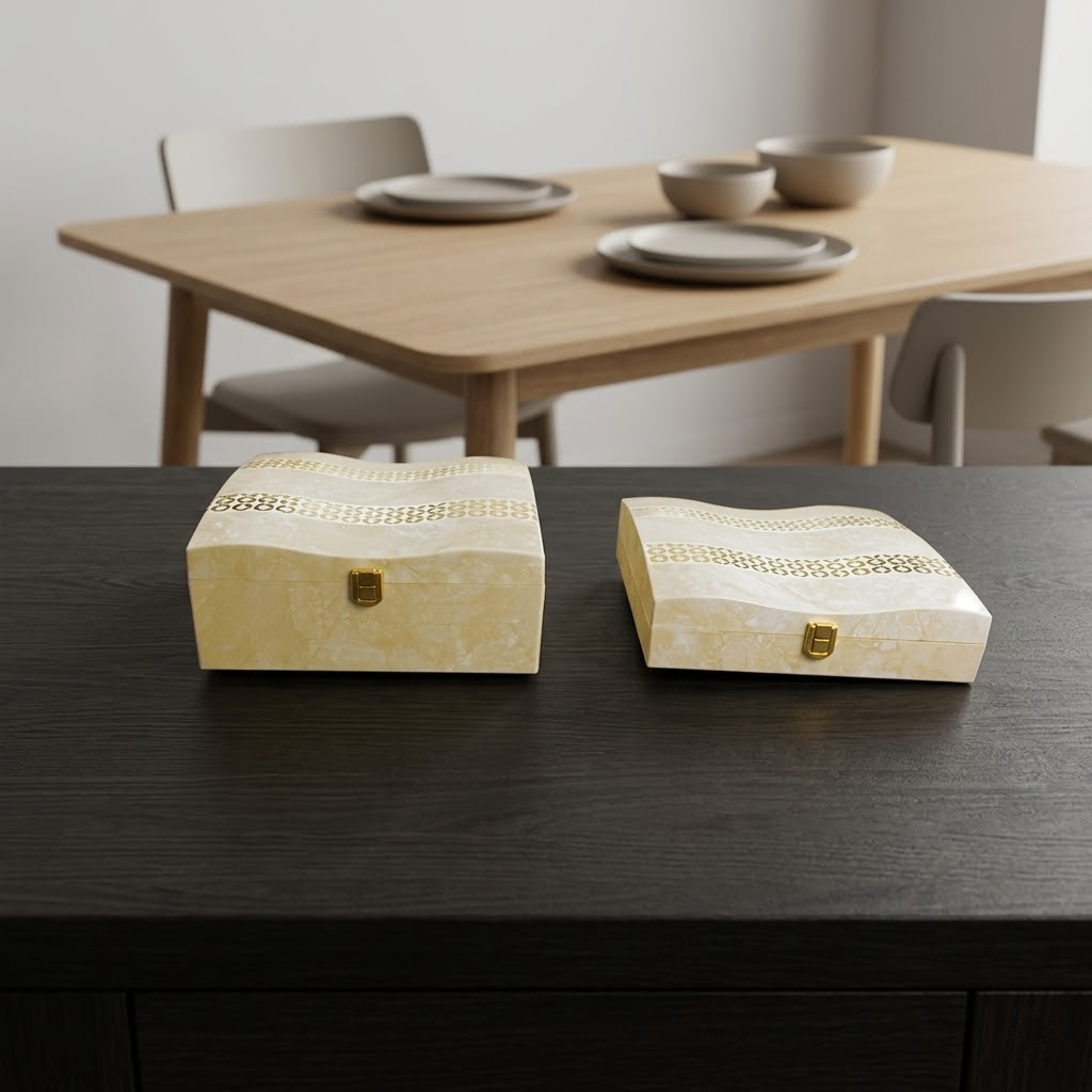 Set of 2 Pieces : (S01,P001,IvryMrb)