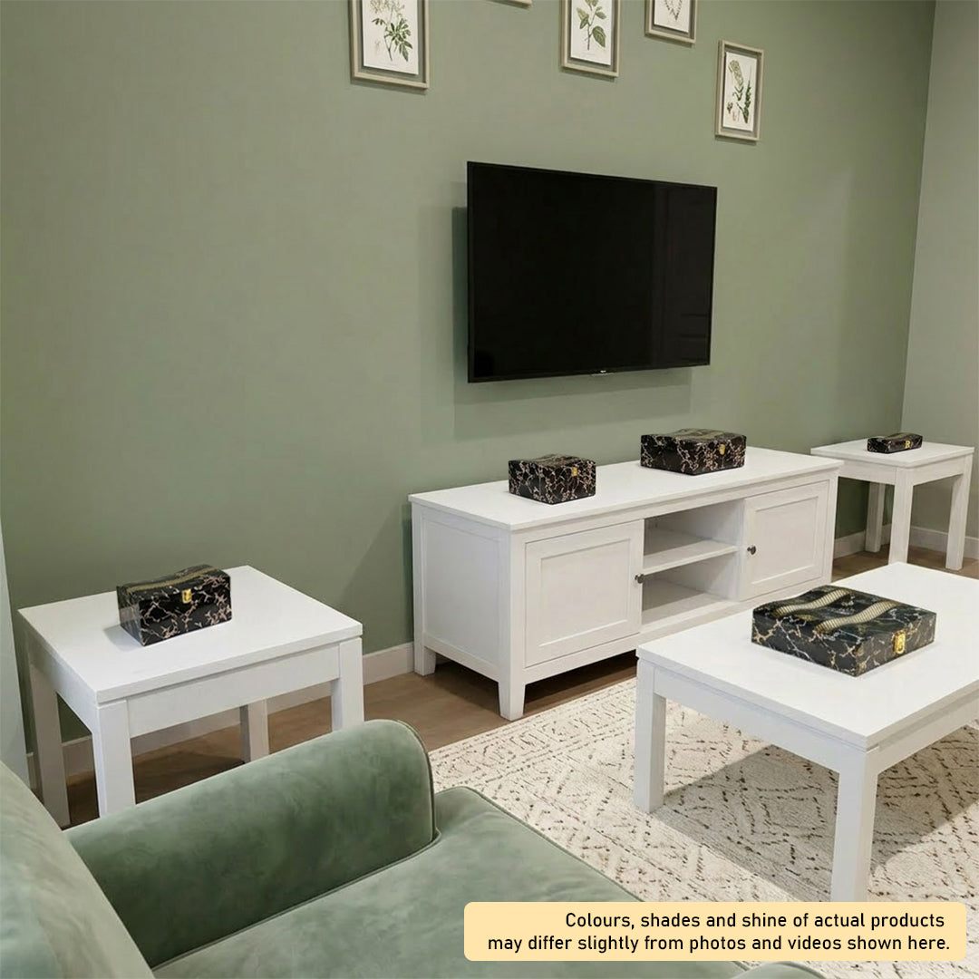 Set of 5 Pieces : (S5-1,P001,BlkMrbl)