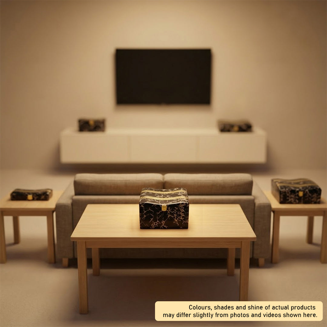 Set of 5 Pieces : (S5-1,P001,BlkMrbl)