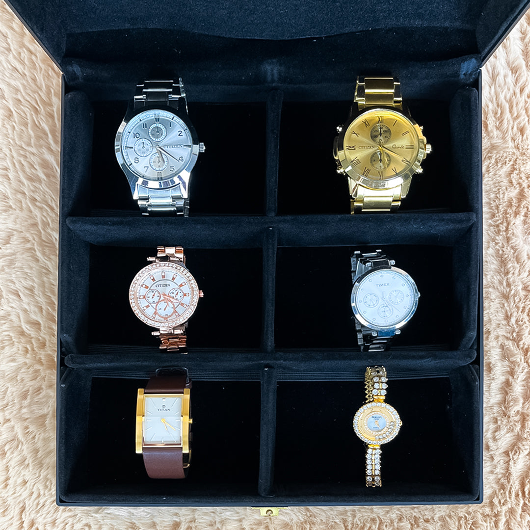 Luxury Watch Case (Black)