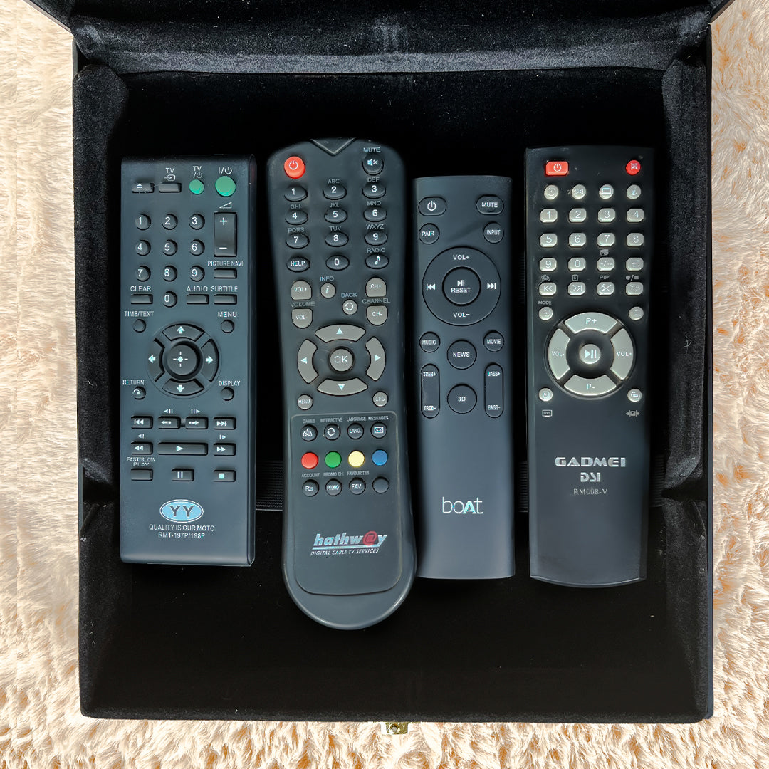 Luxury Remote Control Case (White)