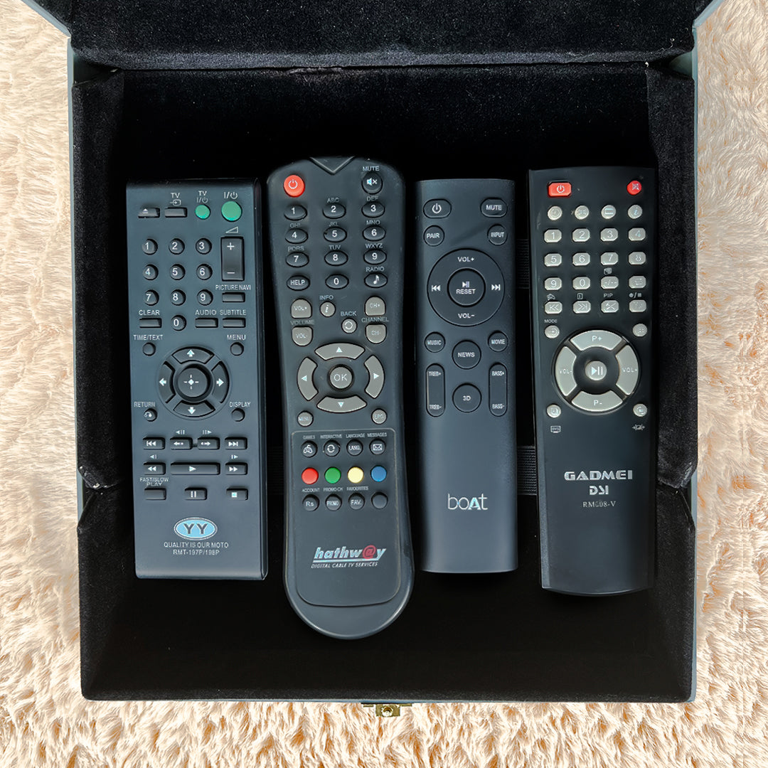 Luxury Remote Control Case (Grey)