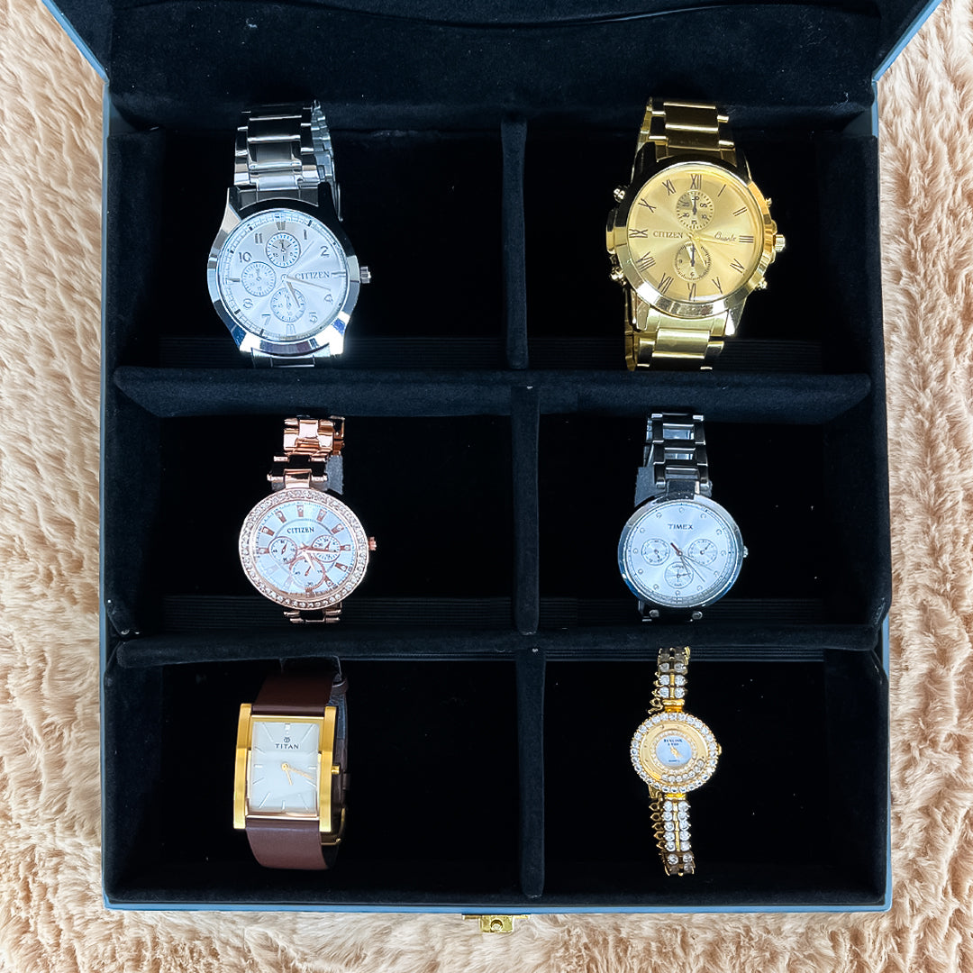 Luxury Watch Case (Grey)