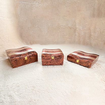 Set of 3 Pieces :  (PJ3-001-CprFl)