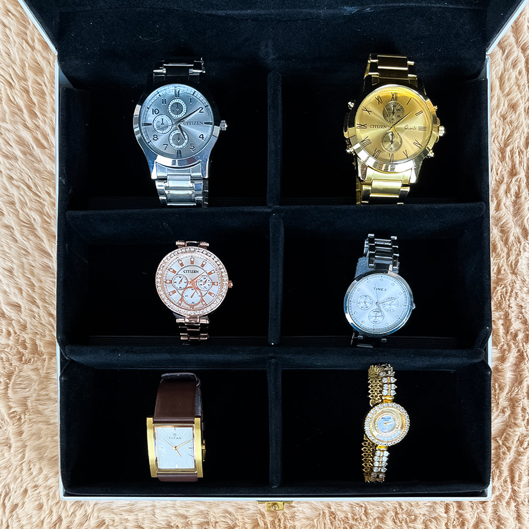 Luxury Watch Case (White)