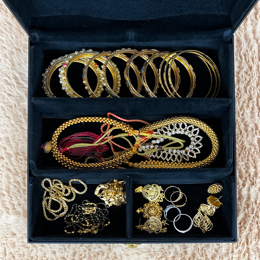 Luxury Personal Jewellery Case (Black)