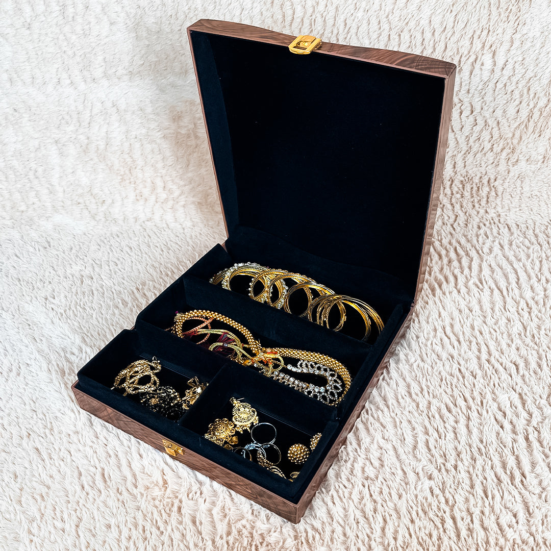 Luxury Personal Jewellery Case (Copper)