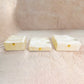 Set of 3 Pieces :  (PJ3-001-IvryMrbl)