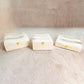 Set of 3 Pieces :  (WR3-001-IvryMrbl)