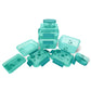 Kitchen Storage Container Set of 8 pcs (2"Clip On"SB-H90) + (2"Clip On"SB-H45) + (2"Elegant"SB-H25) + (2"Mini"SB-H44)