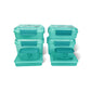 Kitchen Storage Container Set of 8 pcs (2"Clip On"SB-H90) + (2"Clip On"SB-H45) + (2"Elegant"SB-H25) + (2"Mini"SB-H44)