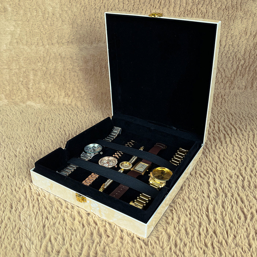 Luxury Watch Case (White)