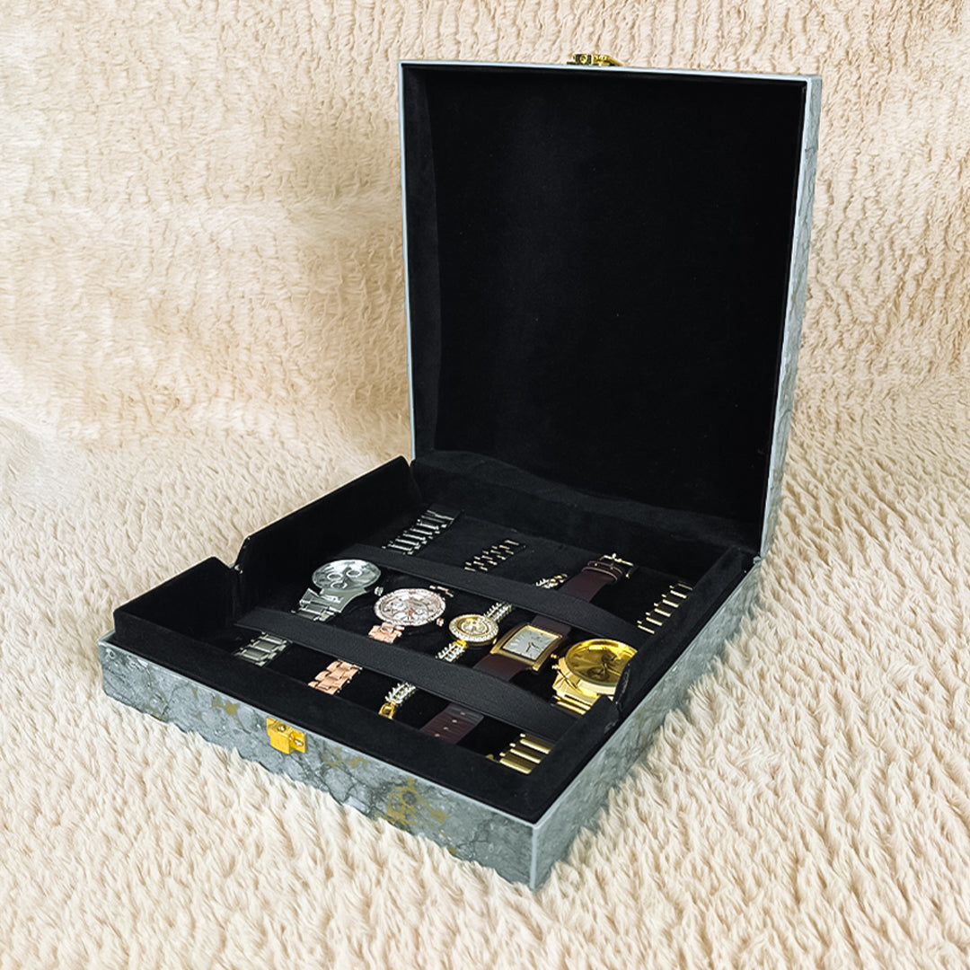 Luxury Watch Case (Grey)