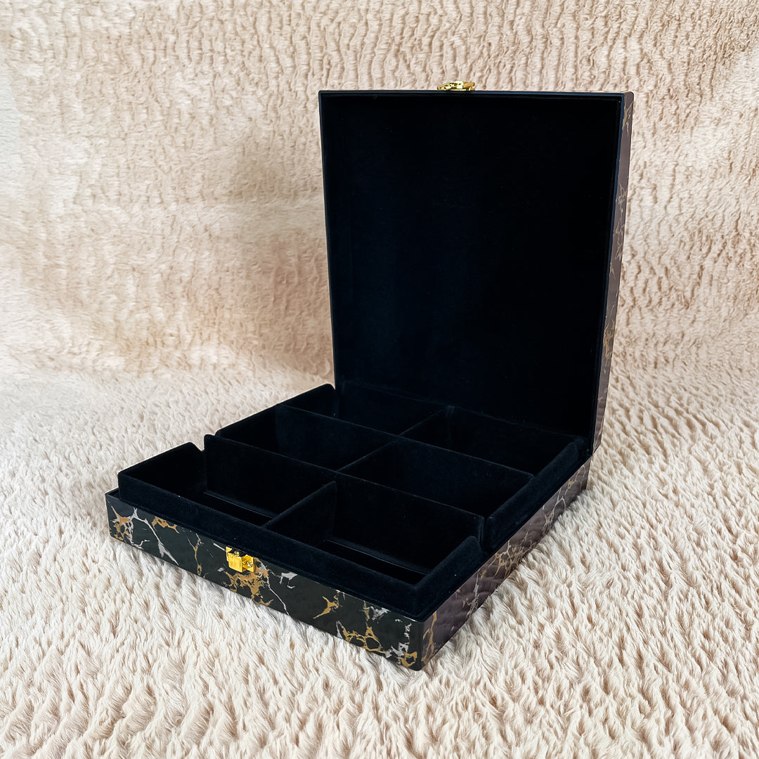 Single Piece : (250x230x60,P001,BlkMrbl)