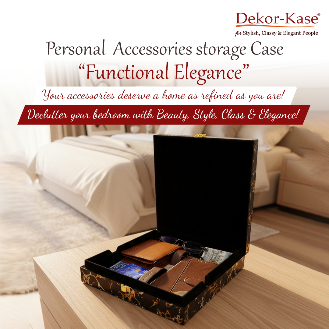 Luxury Personal Accessories Cases (Black)